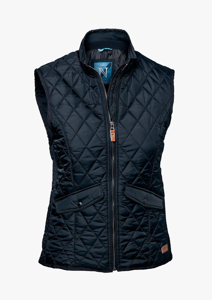 DIAMOND QUILTED GILET CAMDEN - WOMEN