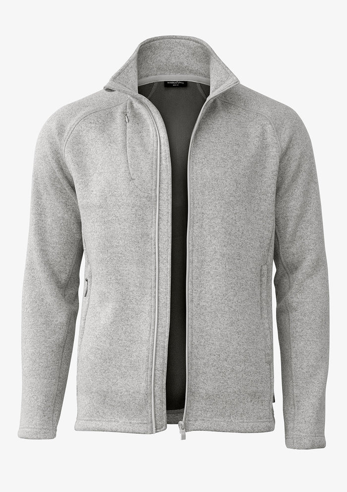 KNITTED FLEECE JACKET MONTANA - MEN