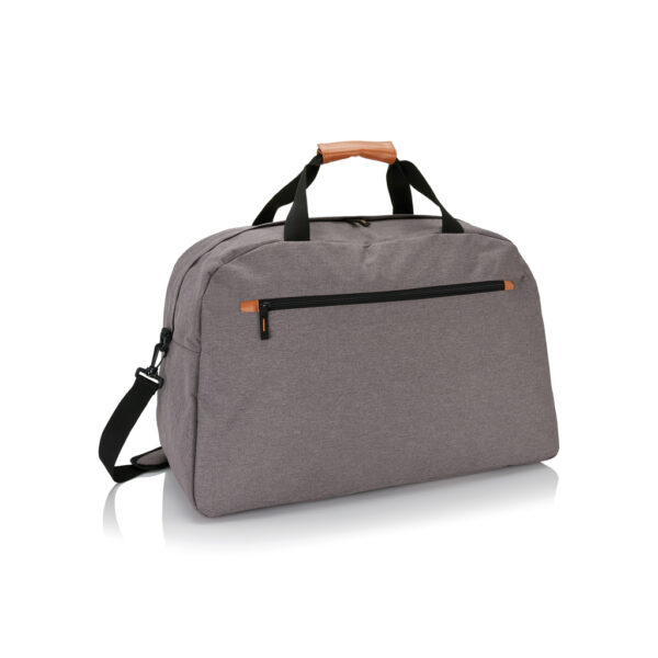 Fashion duo tone travel bag