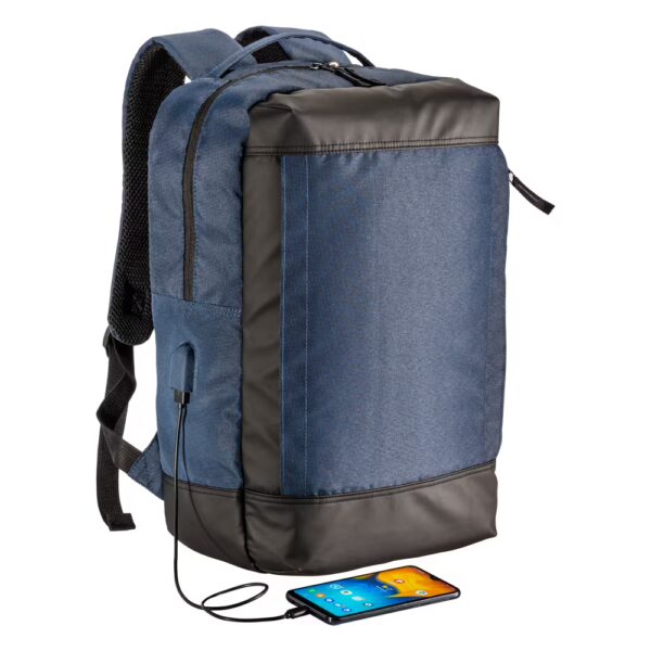 RECYCLED POLYESTER LAPTOP BACKPACK ECO-DYED BIZ