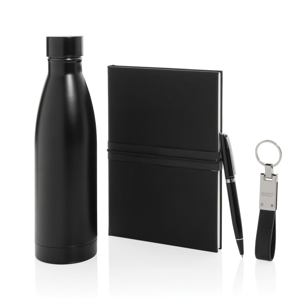 Swiss Peak RCS deluxe business gift set w/ water bottle